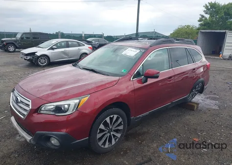 2017 Subaru Outback 2.5I Limited z USA, uszkodzony, nr VIN 4S4BSANC2H3224243